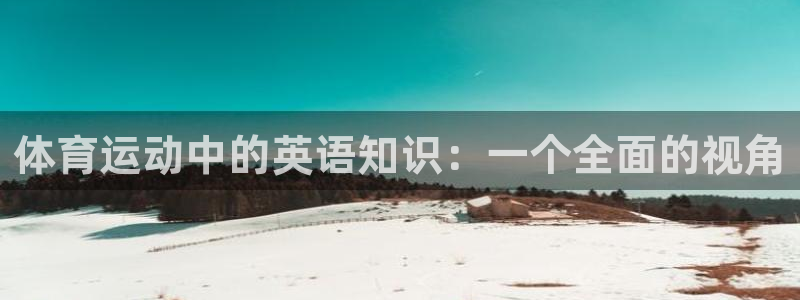 体育运动中的英语知识：一个全面的视角